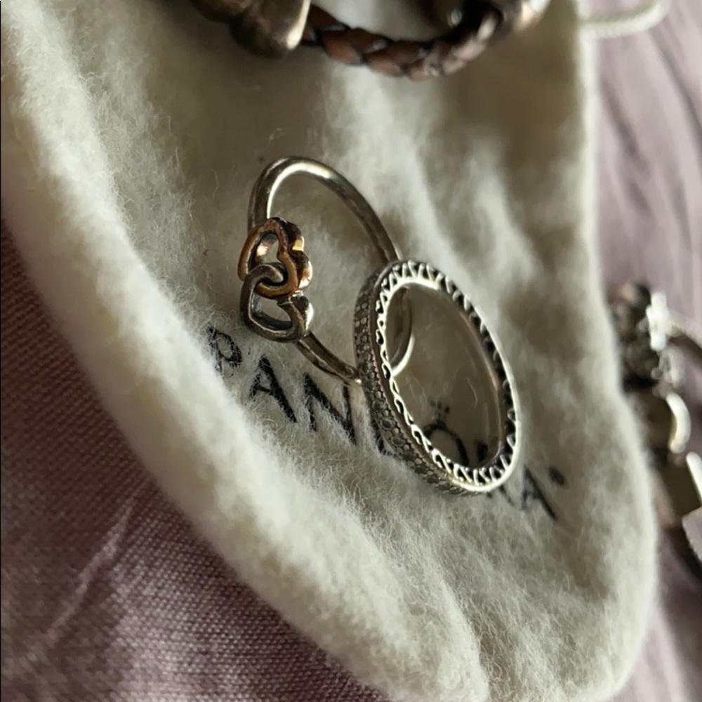 PANDORA SIZE 6 RINGS